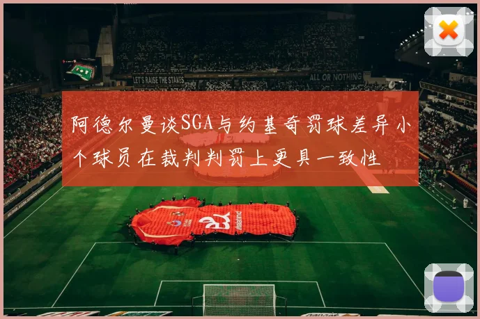 阿德尔曼谈SGA与约基奇罚球差异小个球员在裁判判罚上更具一致性