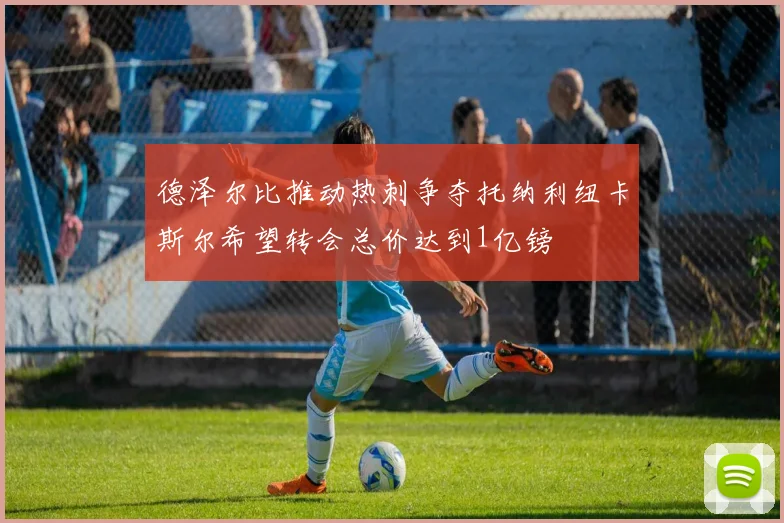 德泽尔比推动热刺争夺托纳利纽卡斯尔希望转会总价达到1亿镑